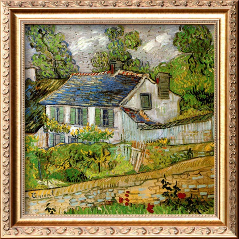 Maison a Auvers - Van Gogh Painting On Canvas